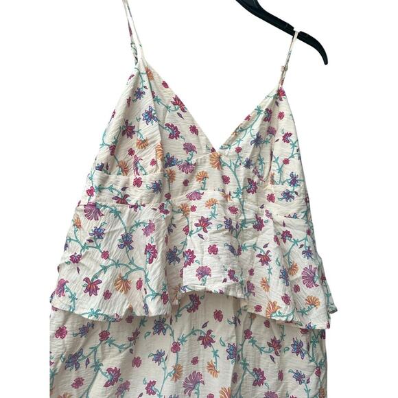 Jenny K Future Collective Dress Floral Empire Ruffle Midi Sundress Size 14 NWOT - Picture 6 of 8